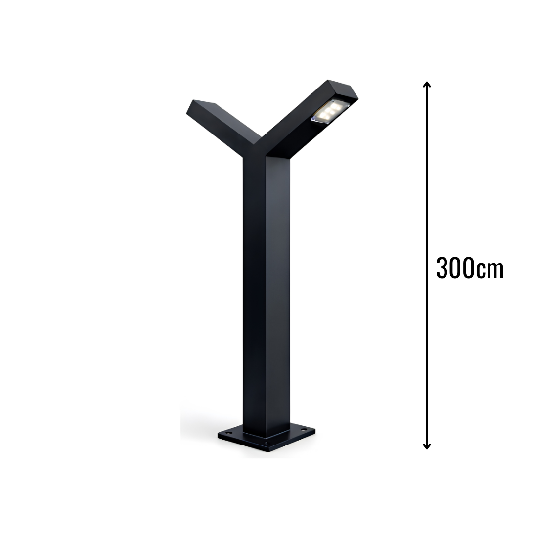 Zerpa Alüminyum ve Profil 10w Ledli İkili Direk Z 12803