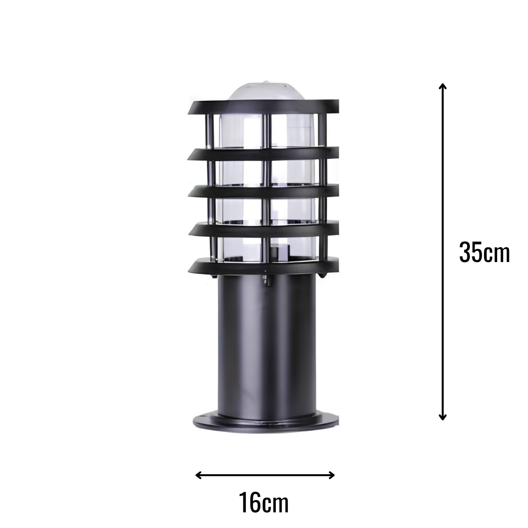 Zerpa Alüminyum E27 Duylu Bollard Tekli Z 20454