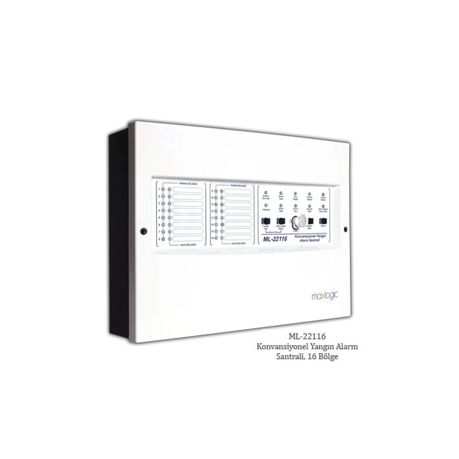 Mavigard ML-22116 Konvansiyonel yangın alarm santralı, 16 Bölge