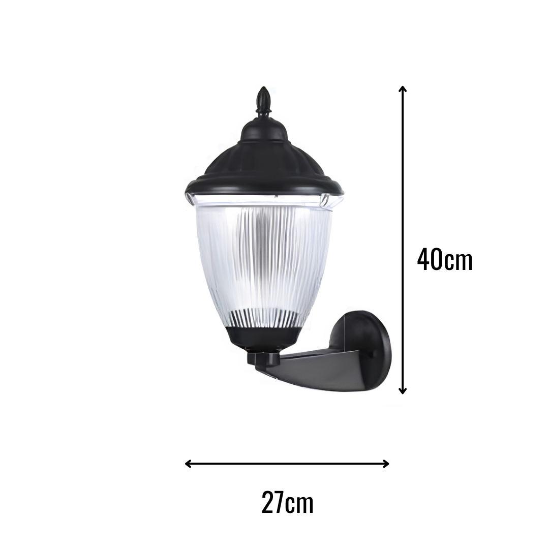 Zerpa Plastik Prizma Siyah Duvar Aplik Z 2991