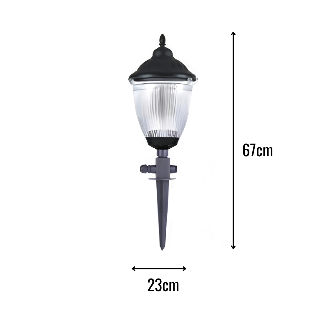 Zerpa Plastik Prizma Siyah Kazıklı Z 2990-2