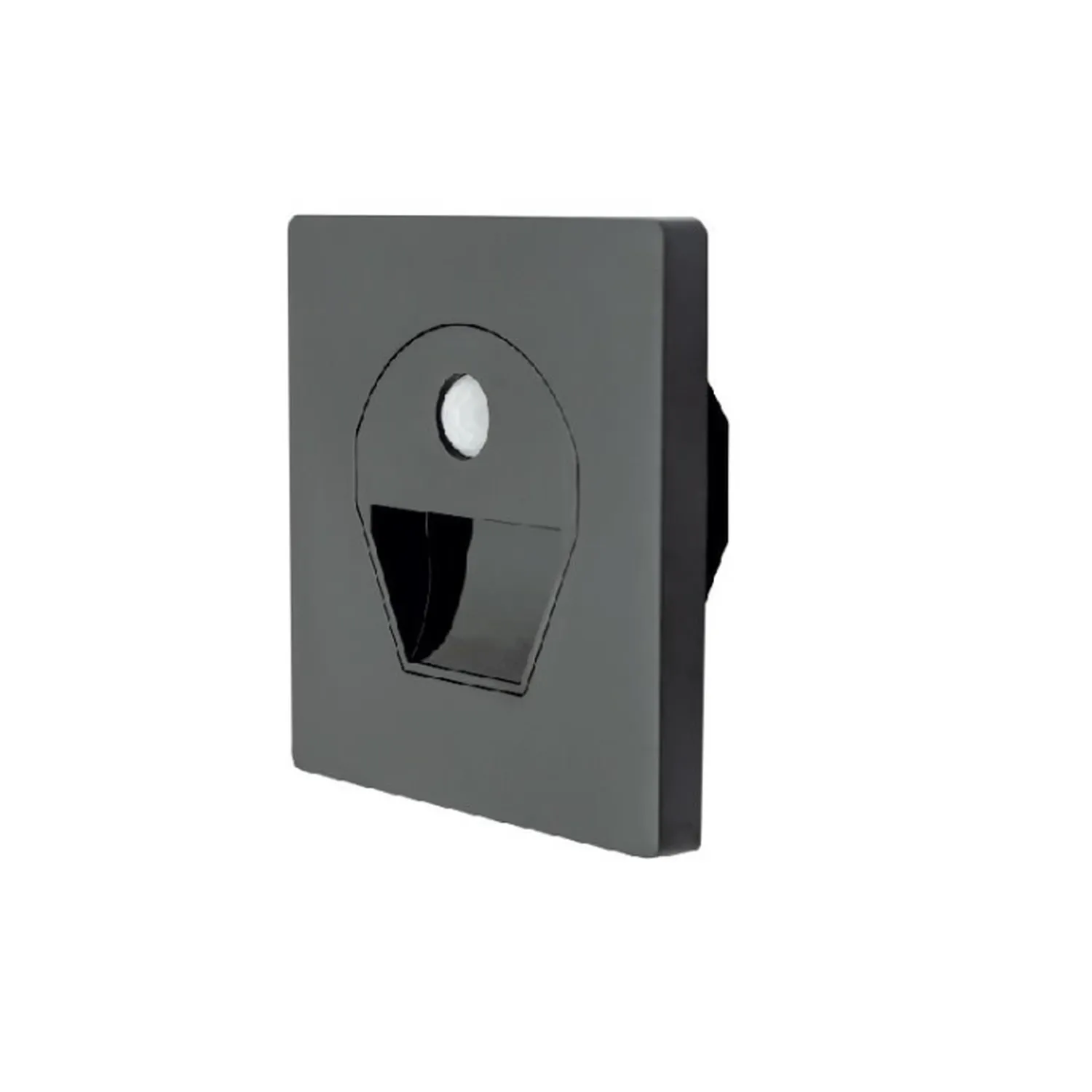 Cata CT-5170 1W 3200K Günışığı Sensörlü Fotoselli Siyah Koridor Armatürü