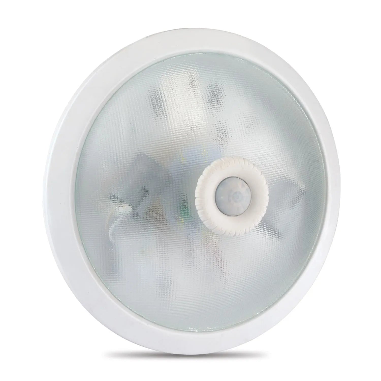 Nisa Luce Sensörlü Tavan Armatürü - 2 X E27 Duy - Beyaz Kasa - Saç Gövde - Cam E2002
