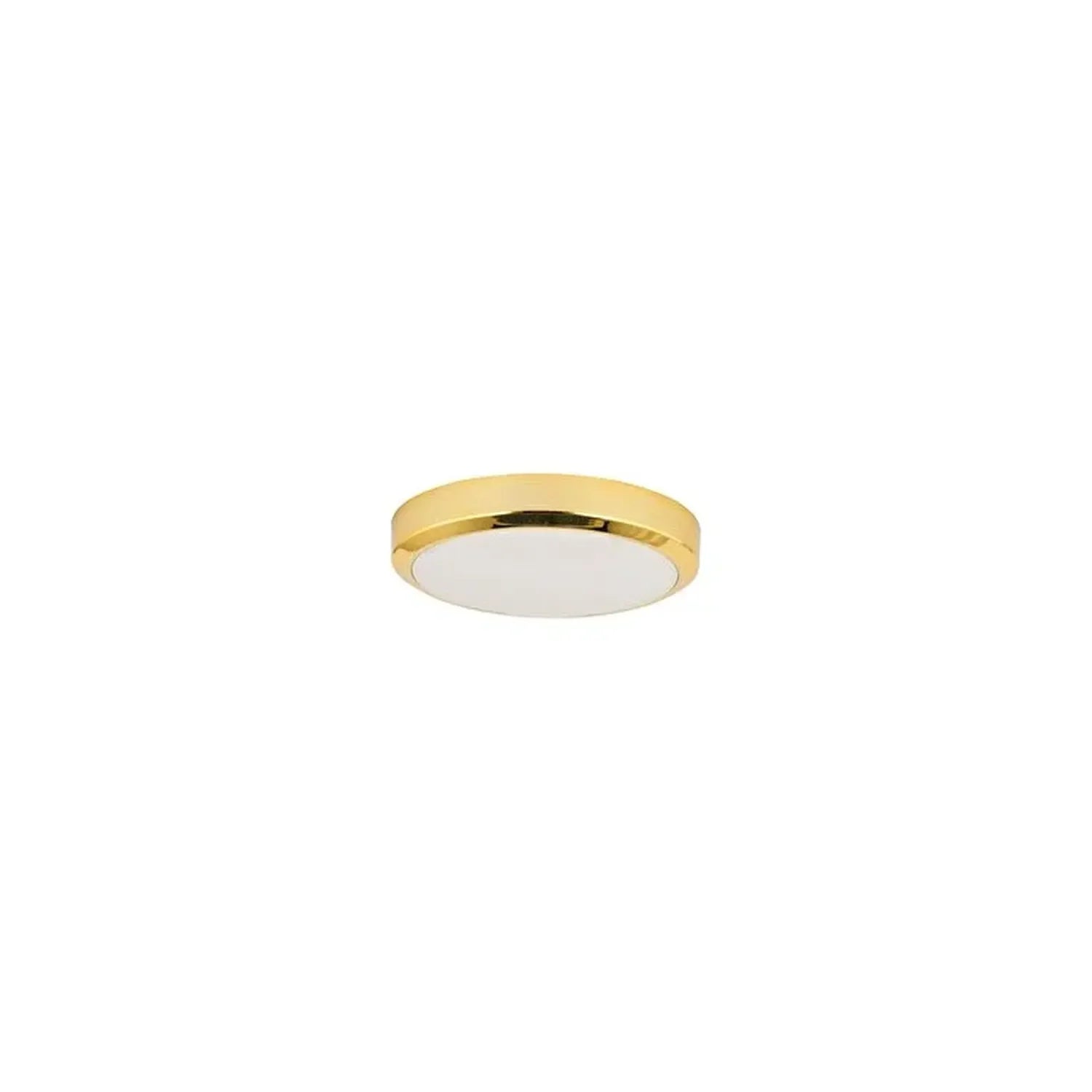 Nisa Luce 20W Ledli Tavan Armatürü Beyaz Işık Gold Kasa E1212/GL