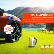Bemis V2L Tek Çıkışlı Adaptör BKT-2102-2001