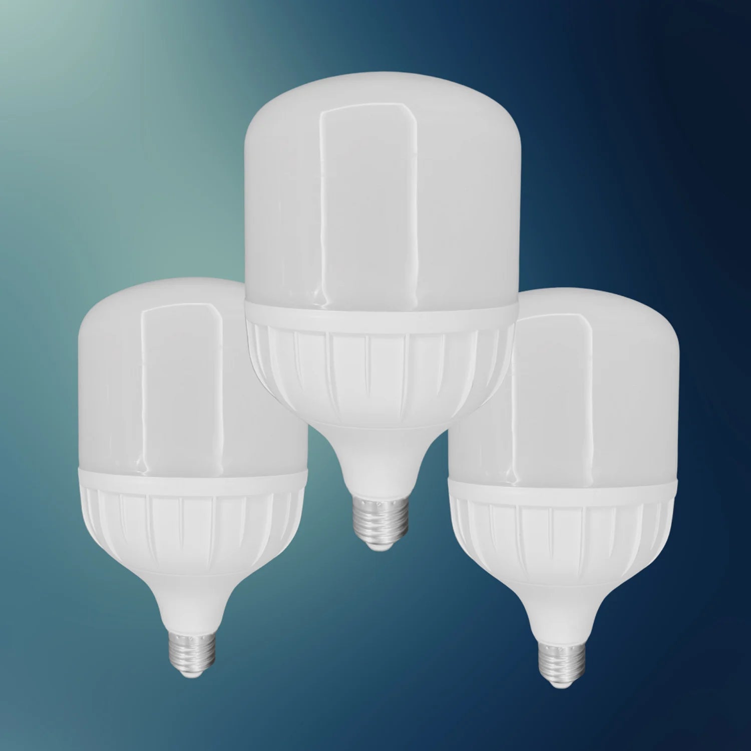 3'lü Paket 60w Büyük Boy 6500K Beyaz Işık E27 Led Tasarruflu Ampül