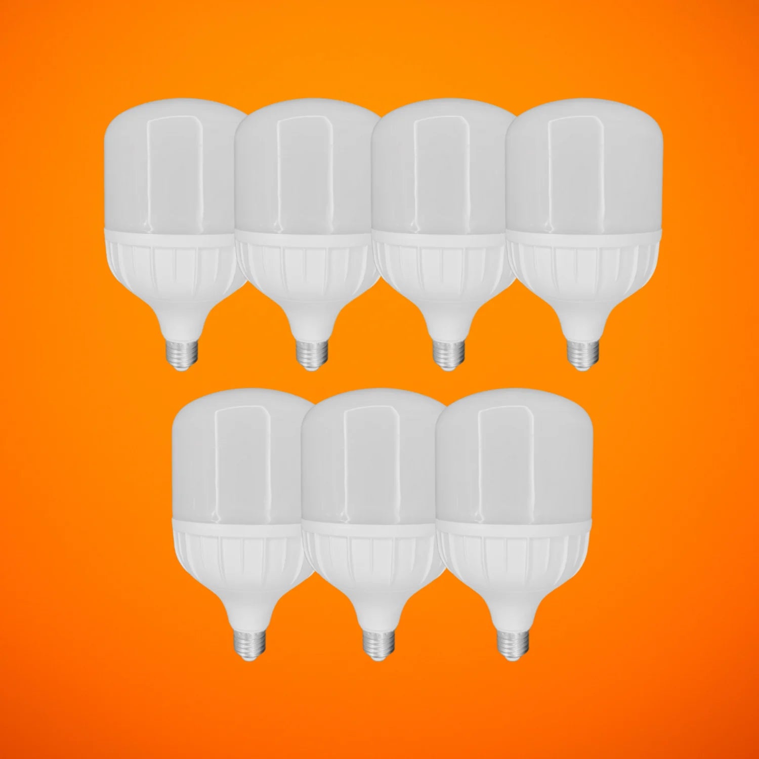 7'li Paket 60w Büyük Boy 6500K Beyaz Işık E27 Led Tasarruflu Ampül