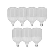 7'li Paket 50w Büyük Boy 6500K Beyaz Işık E27 Led Tasarruflu Ampül