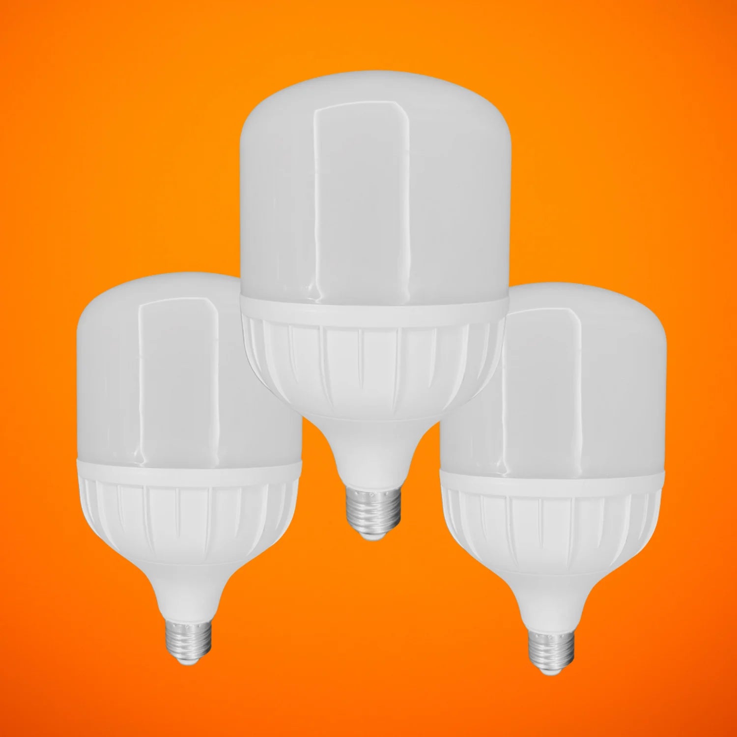 3'lü Paket 50w Büyük Boy 6500K Beyaz Işık E27 Led Tasarruflu Ampül