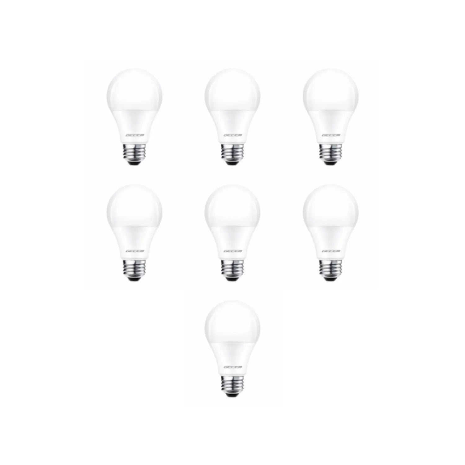 Gecem 9W E27 Duylu Led Ampül 6500K Beyaz Renk 7'li