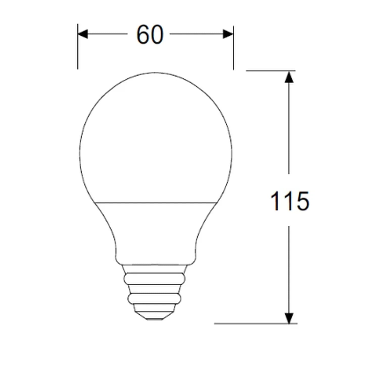 Gecem 11W E27 Duylu Led Ampül 6500K Beyaz Renk 7'li