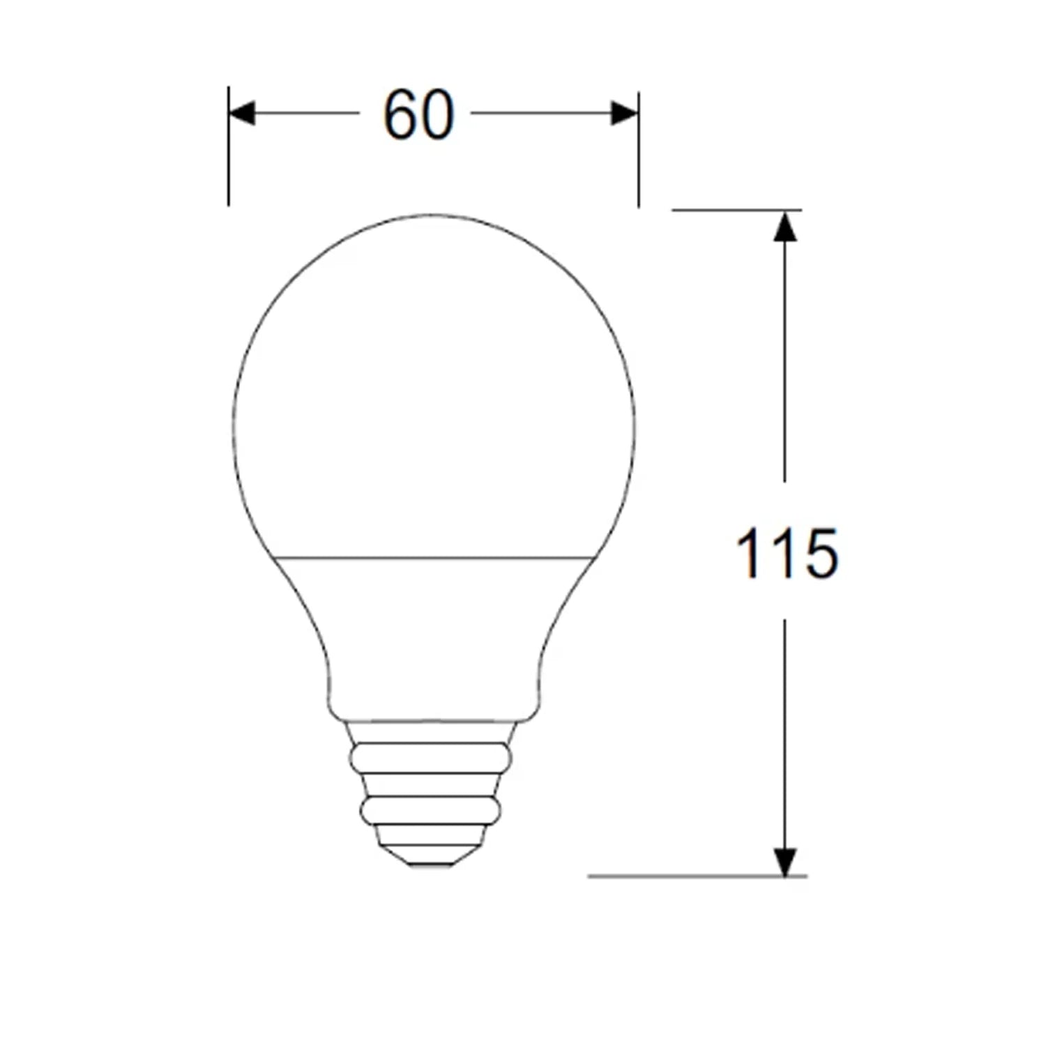 Gecem 11W E27 Duylu Led Ampül 6500K Beyaz Renk
