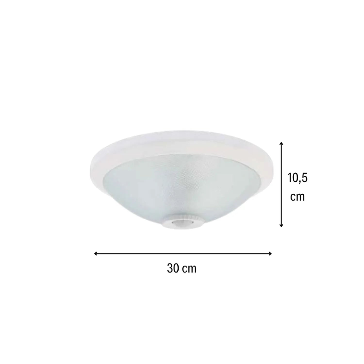 Pelsan Sensörlü Acil Aydınlatma Kitli Cam 8w 6500K Beyaz Işık 300x105 Led Armatür 104369