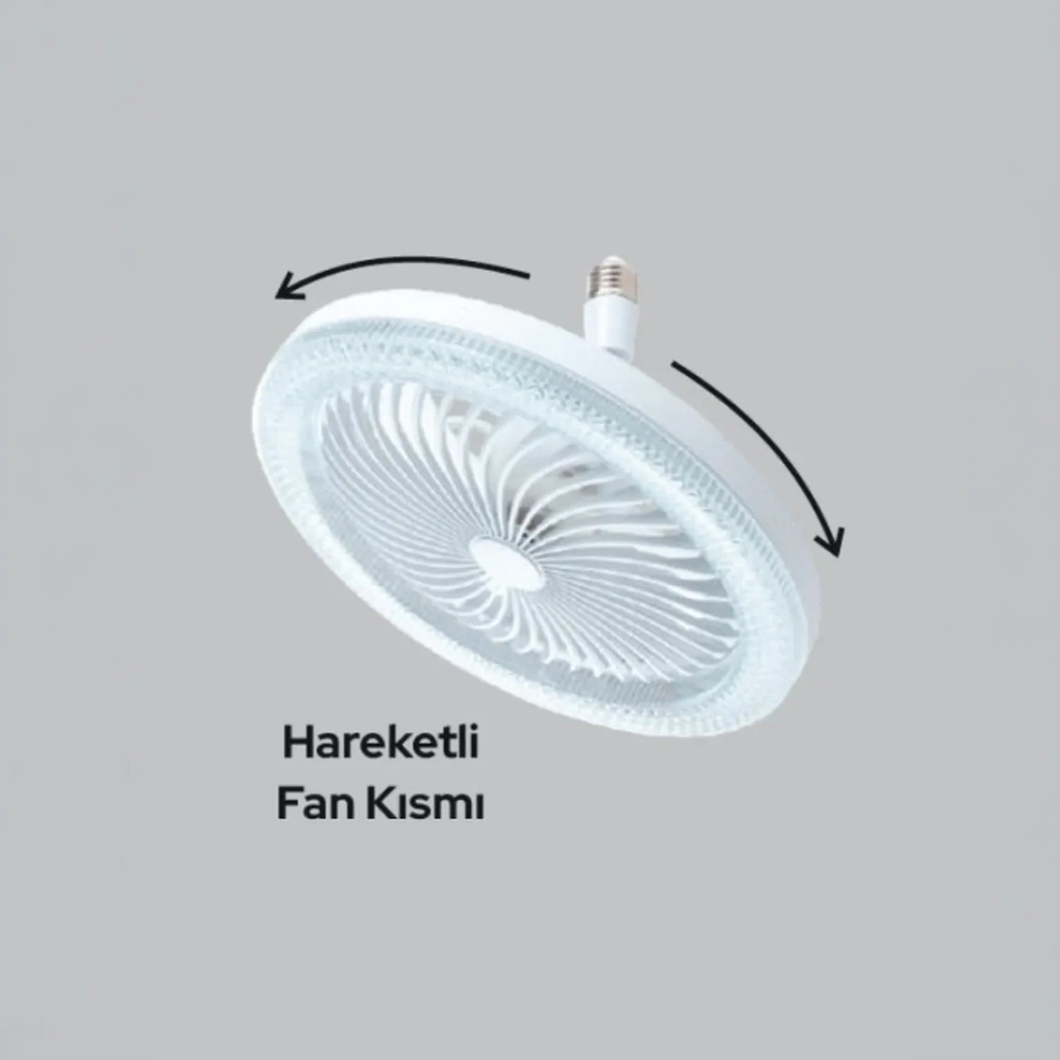 Helios Opto Fanlı Uzaktan Kumandalı Led Ampul E27 40w Hs 8005