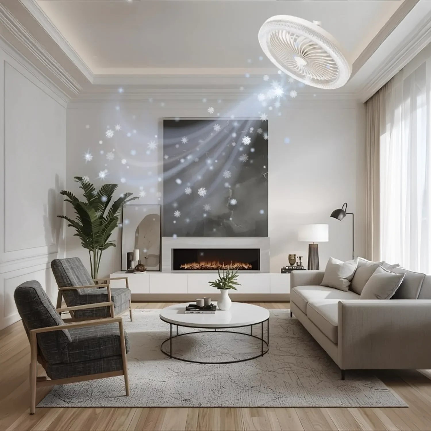 Kendal Fanlı Uzaktan Kumandalı Led Ampul E27 30w Kes472