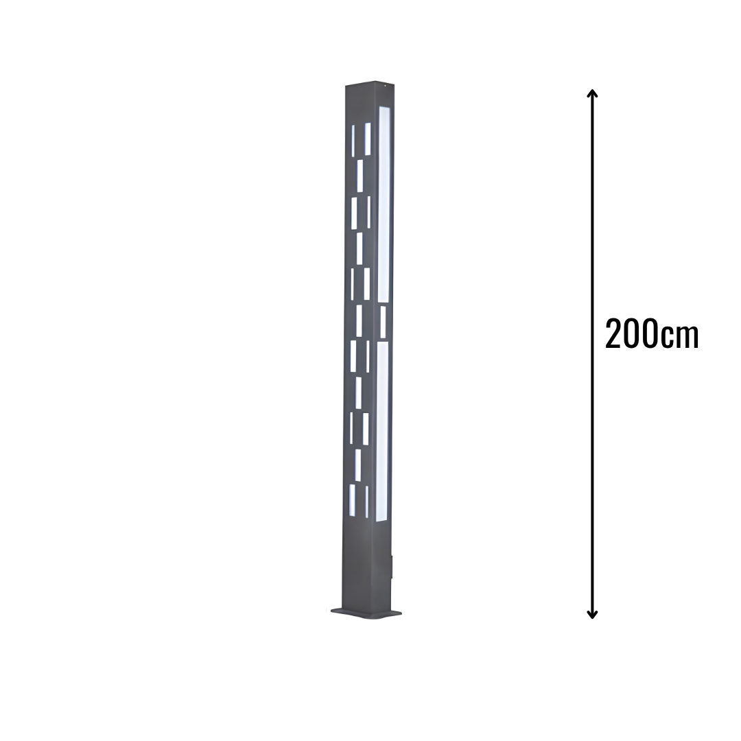 Zerpa Alüminyum Bollard Direk Z 12906