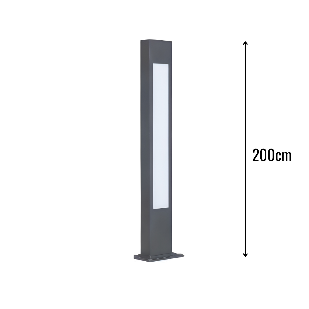 Zerpa Alüminyum Bollard Direk Z 12951