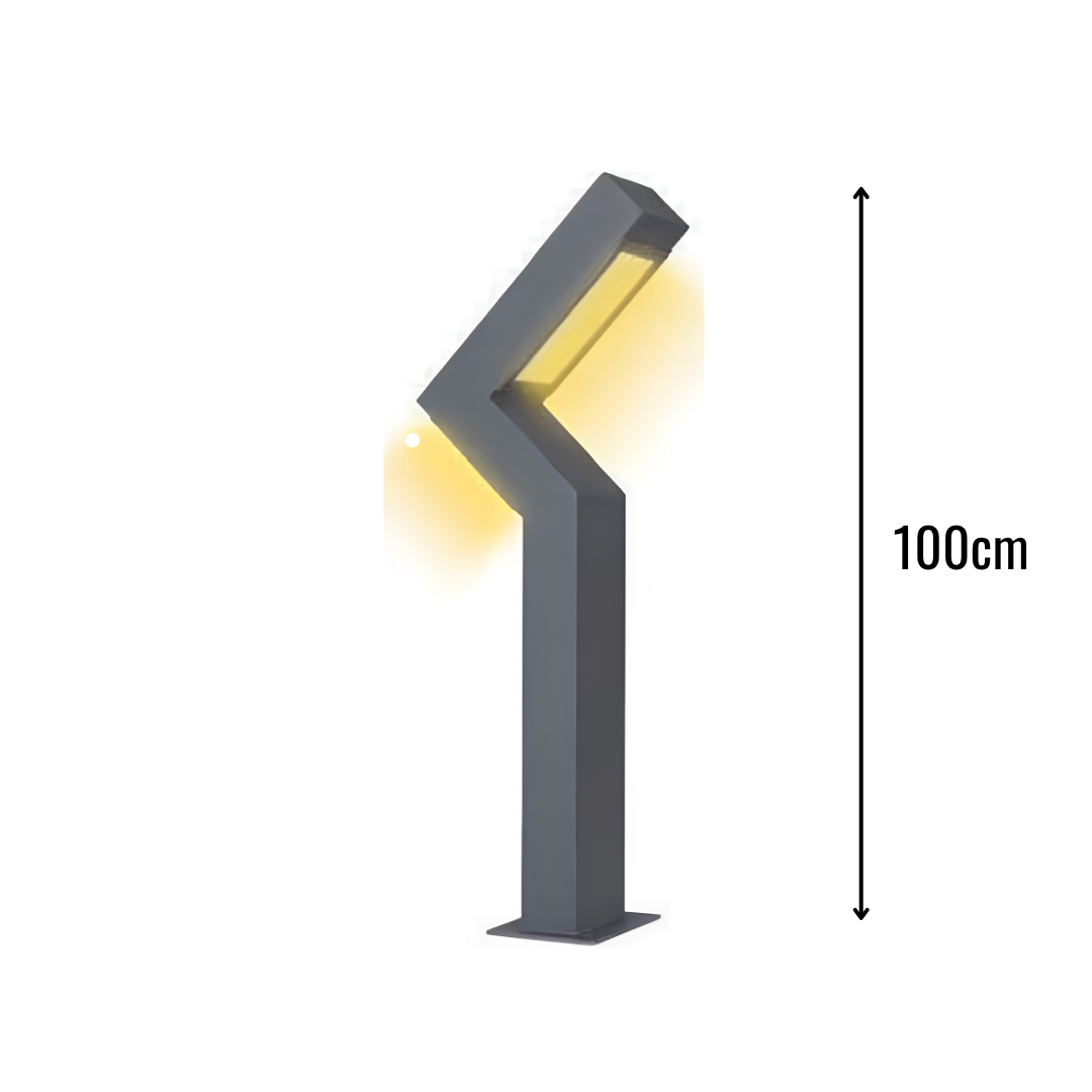 Zerpa Alüminyum 10w Ledli Bollard İkili Direk Z 13002