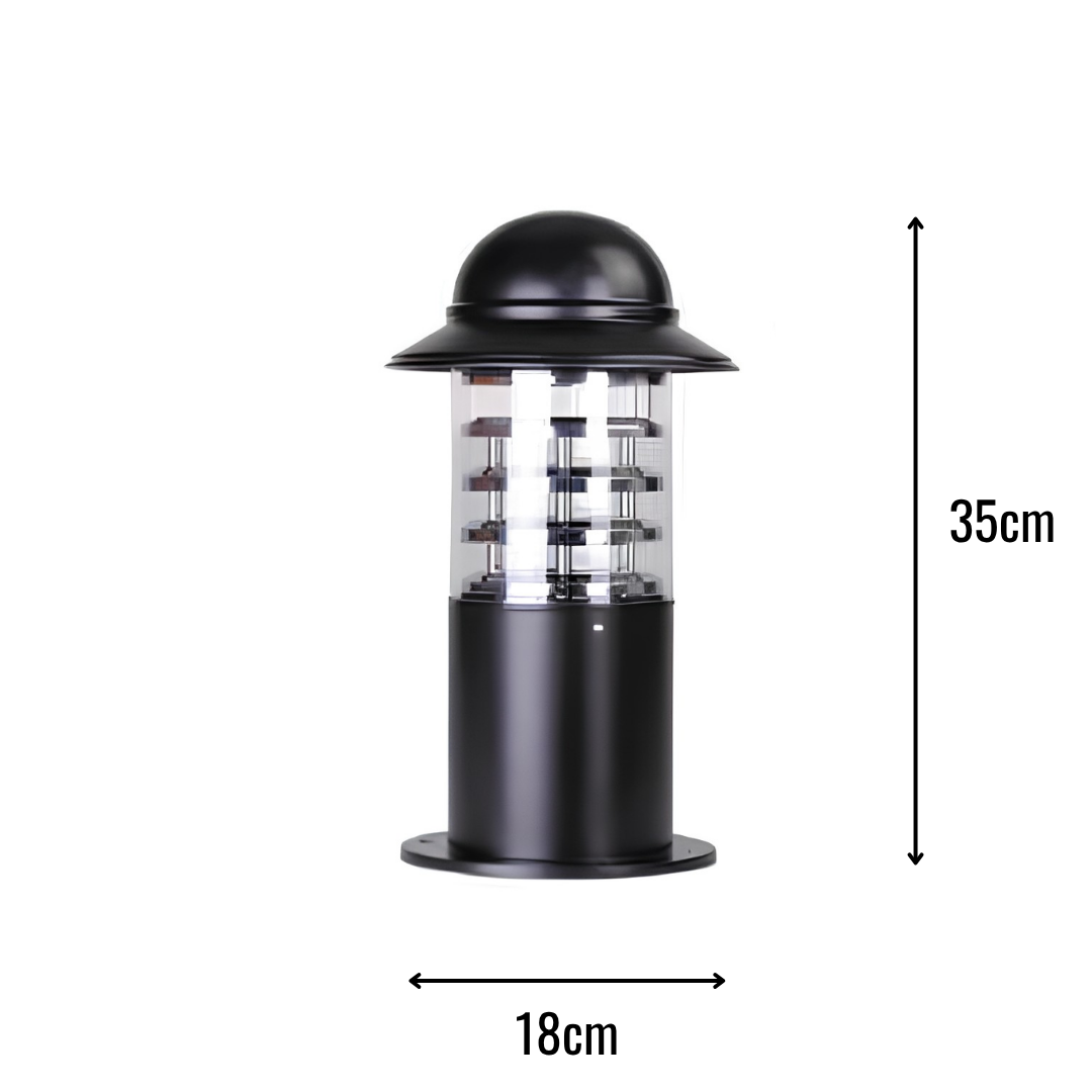 Zerpa Alüminyum E27 Duylu Bollard Tekli Z 20451