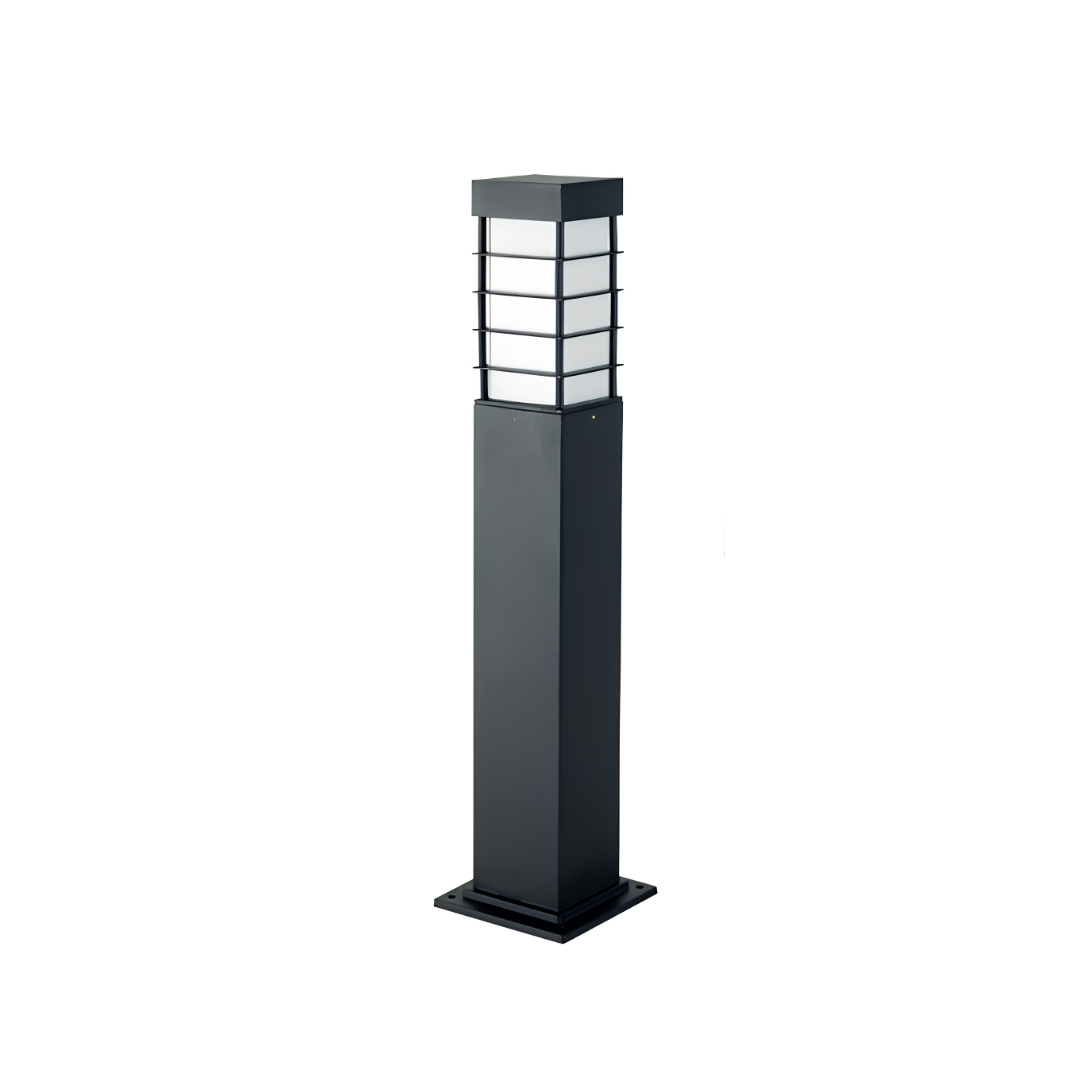 Zerpa Alüminyum E27 Duylu Bollard Tekli Direk Z 13054