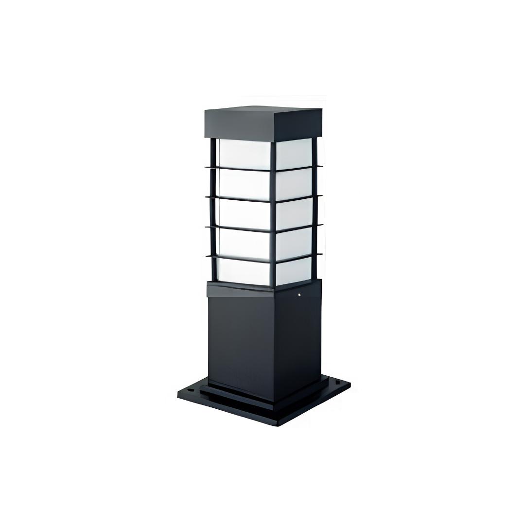 Zerpa Alüminyum E27 Duylu Bollard Tekli Direk Z 13054-1