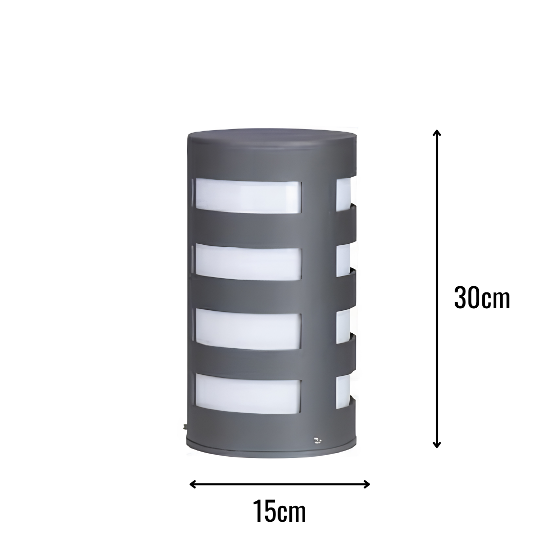 Zerpa Alüminyum E27 Duylu Bollard Tekli Direk Z 13106