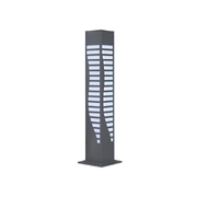Zerpa Alüminyum E27 Duylu Bollard Tekli Direk Z 13102
