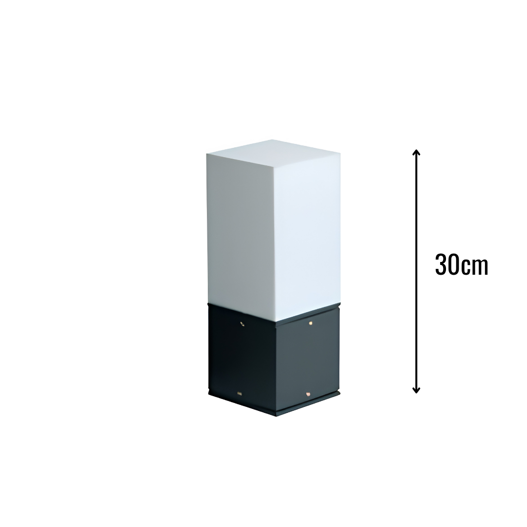 Zerpa Alüminyum E27 Duylu Bollard Tekli Z 13159