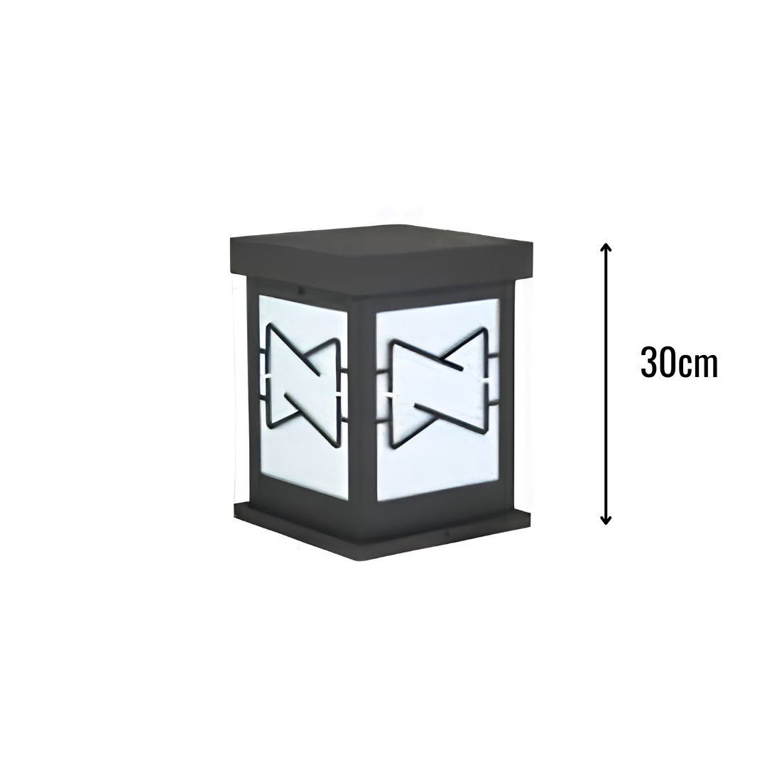 Zerpa Alüminyum E27 Duylu Bollard Tekli Z 13163
