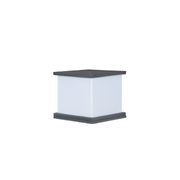 Zerpa Alüminyum E27 Duylu Bollard Tekli Z 13158