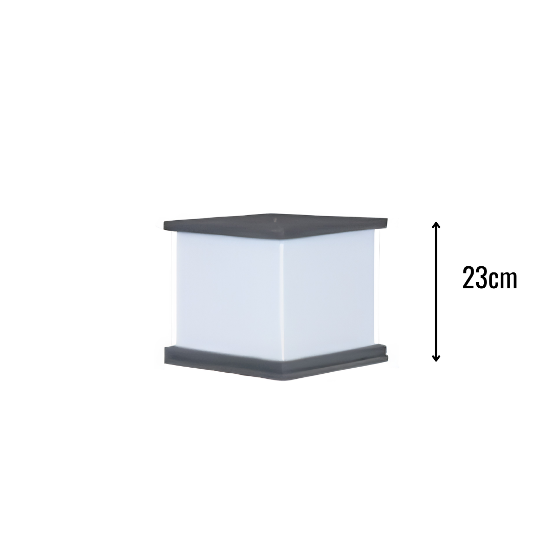 Zerpa Alüminyum E27 Duylu Bollard Tekli Z 13158