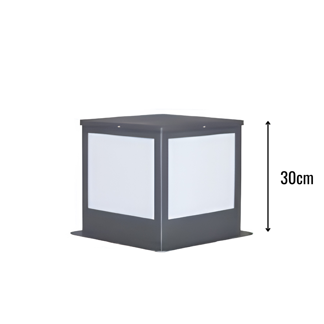 Zerpa Alüminyum E27 Duylu Bollard Tekli Z 13157