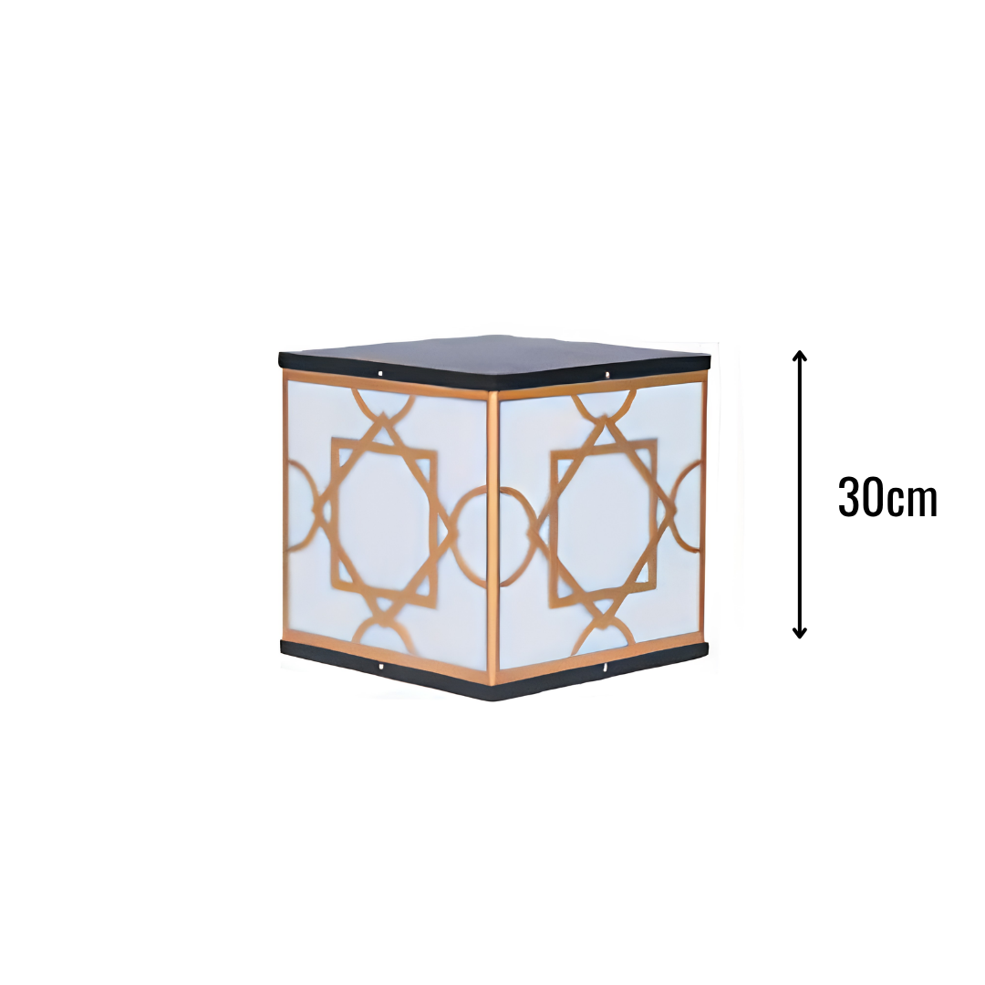 Zerpa Alüminyum E27 Duylu Bollard Tekli Z 13156