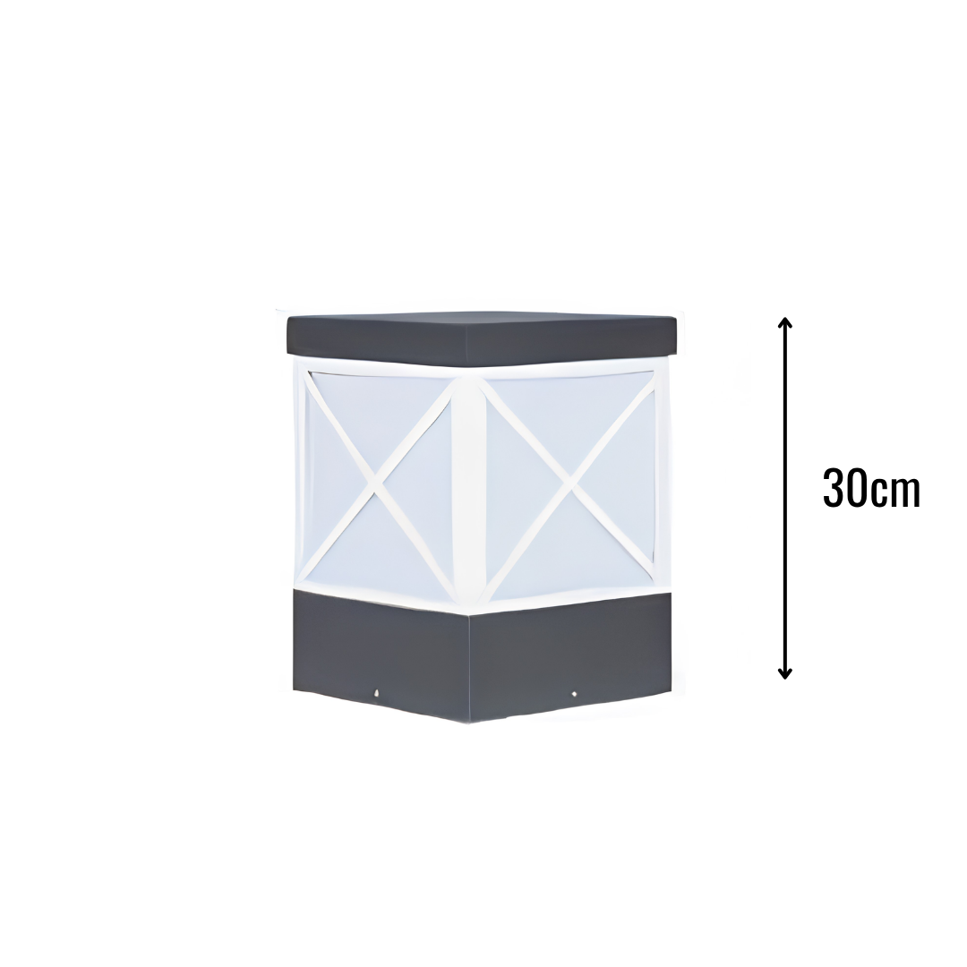 Zerpa Alüminyum E27 Duylu Bollard Tekli Z 13155