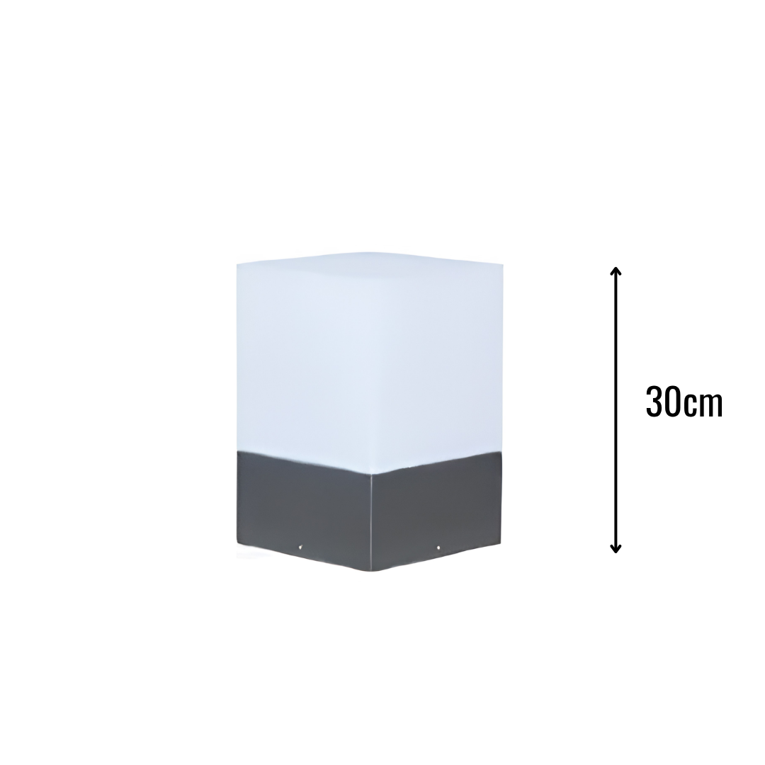 Zerpa Alüminyum E27 Duylu Bollard Tekli Z 13154