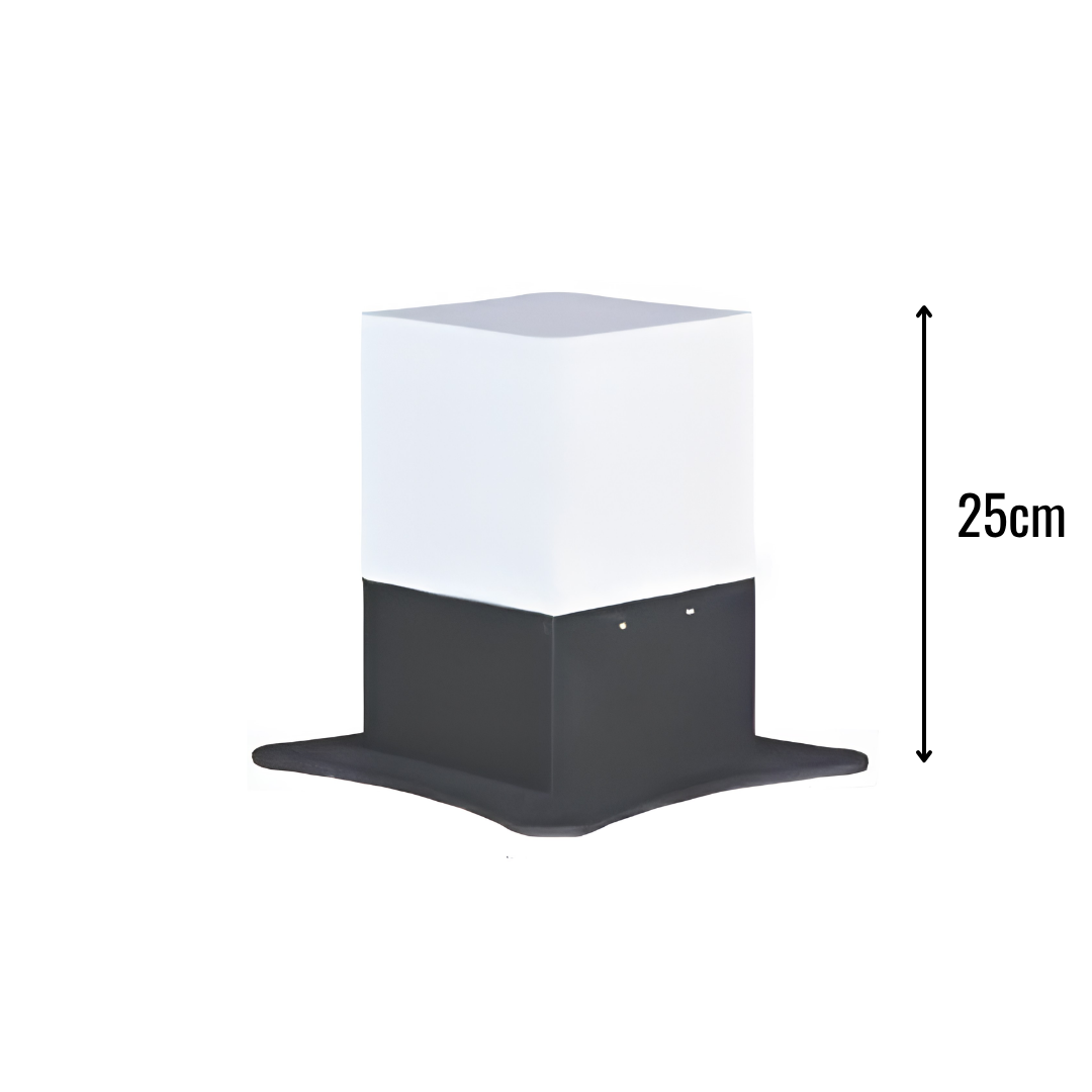 Zerpa Alüminyum E27 Duylu Bollard Tekli Z 13153