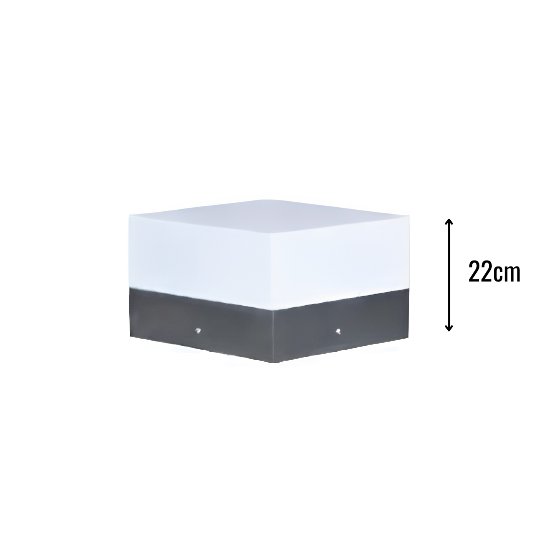 Zerpa Alüminyum E27 Duylu Bollard Tekli Z 13152