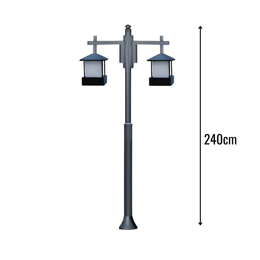 Zerpa Döküm Kareküp 25x25cm İkili Başlık Sıvamalı Ayak Direk Z 10258