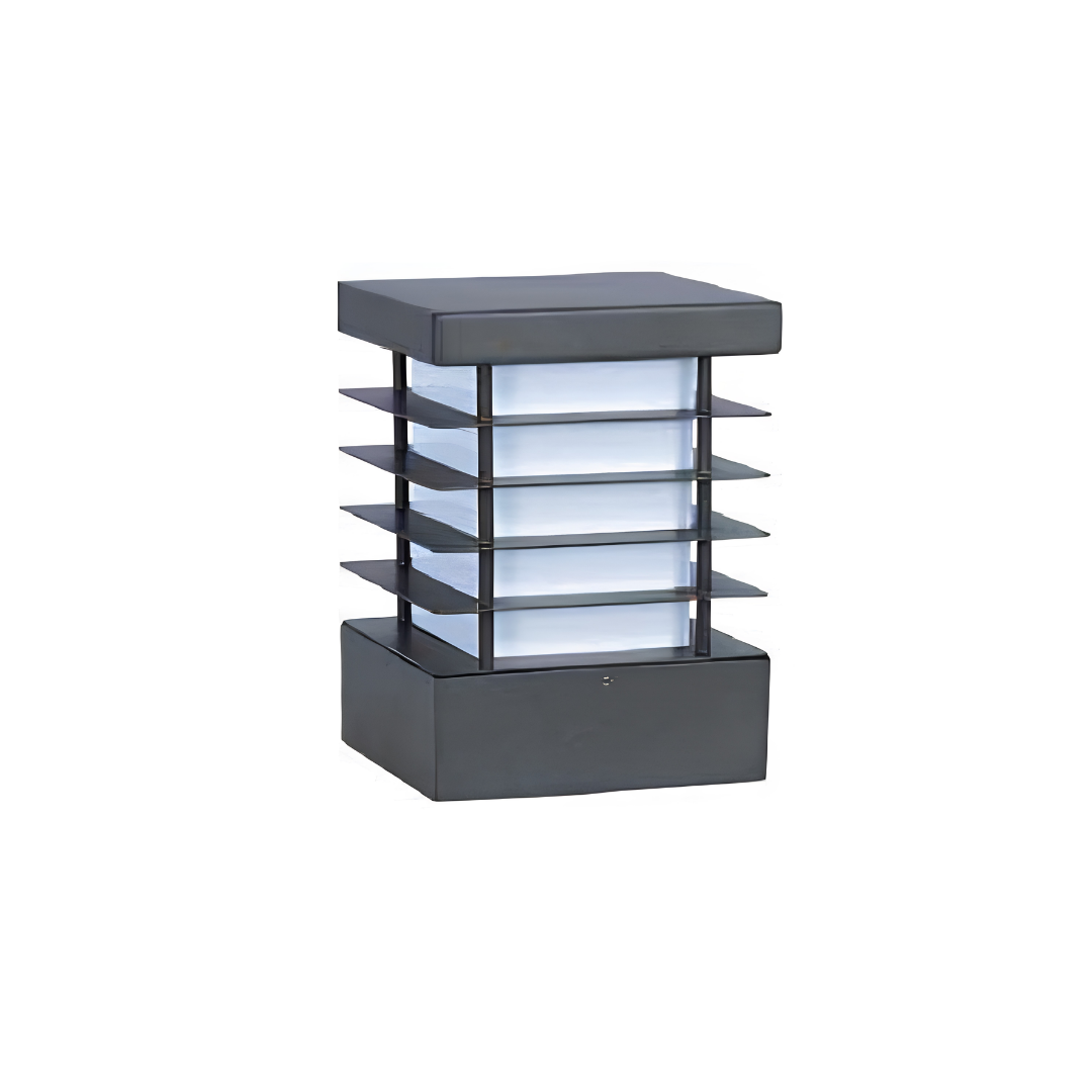 Zerpa Alüminyum Piramit E27 Duylu Bollard Tekli Z 13204