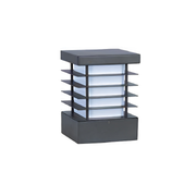 Zerpa Alüminyum Piramit E27 Duylu Bollard Tekli Z 13204