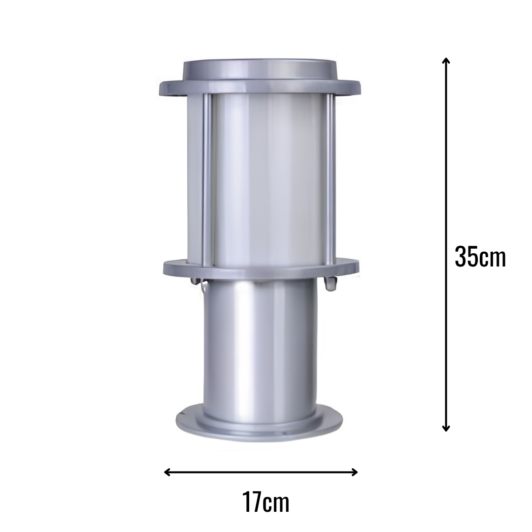 Zerpa Alüminyum E27 Duylu Bollard Tekli Z 20601