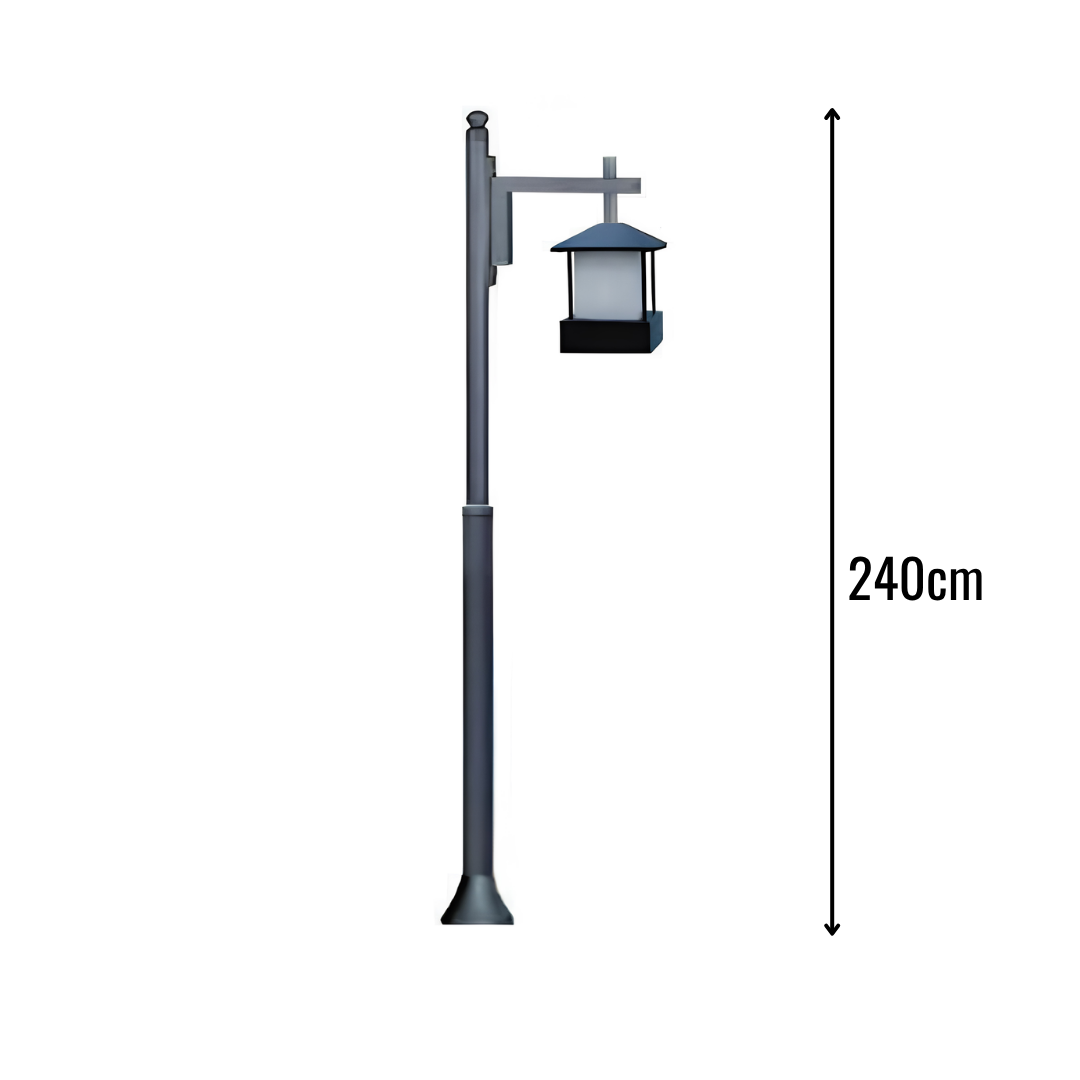 Zerpa Döküm Kareküp 25x25cm Tekli Yandan Sıvamalı Ayak Direk Z 10257
