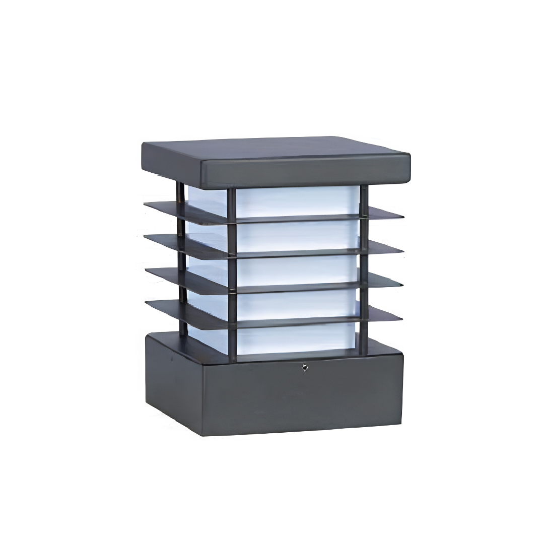 Zerpa Alüminyum Piramit E27 Duylu Bollard Tekli Z 13205