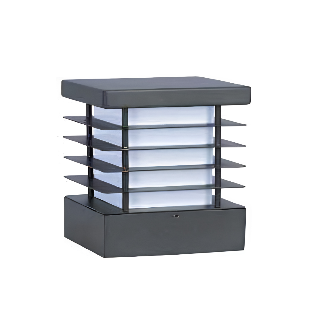Zerpa Alüminyum Piramit E27 Duylu Bollard Tekli Z 13206