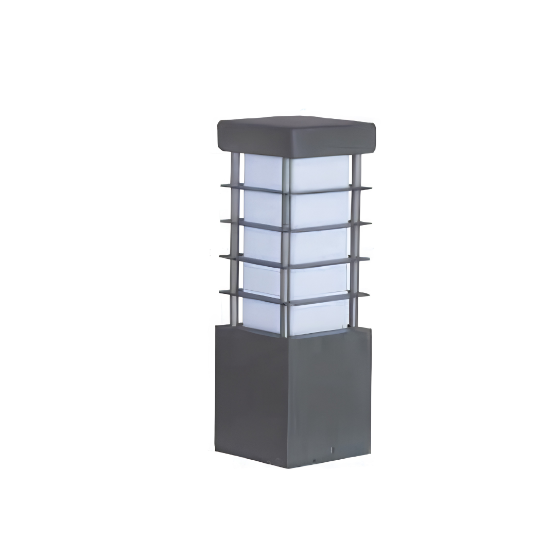 Zerpa Alüminyum Piramit E27 Duylu Bollard Tekli Z 13200
