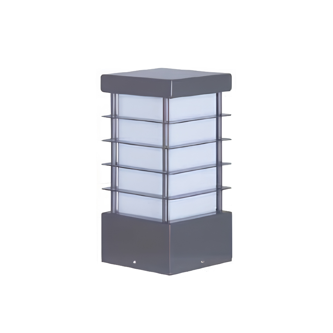 Zerpa Alüminyum Piramit E27 Duylu Bollard Tekli Z 13201