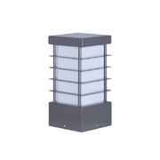 Zerpa Alüminyum Piramit E27 Duylu Bollard Tekli Z 13201