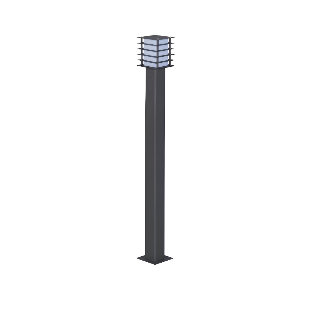 Zerpa Alüminyum Piramit E27 Duylu Bollard Tekli Z 13254