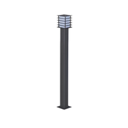 Zerpa Alüminyum Piramit E27 Duylu Bollard Tekli Z 13254