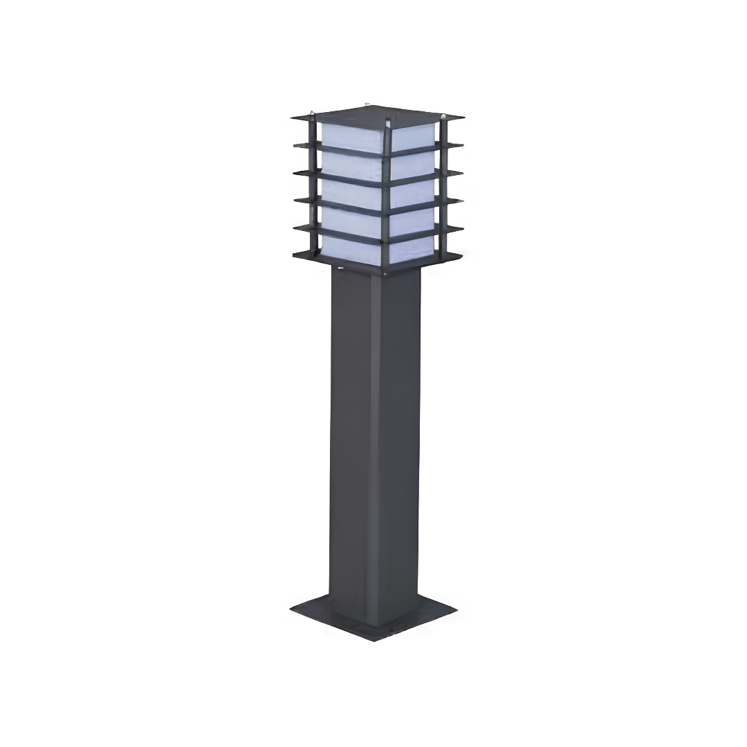Zerpa Alüminyum Piramit E27 Duylu Bollard Tekli Z 13255